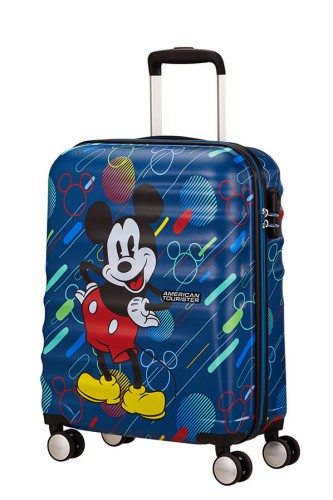WAVEBREAKER DISNEY Walizka na 4 kołach 55cm Mickey Future Pop