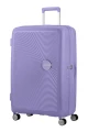 SOUNDBOX walizka duża renomowanej marki AMERICAN TOURISTER 4 koła zamek szyfrowy TSA materiał 100% polipropylen możliwość poszerzenia