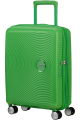 SOUNDBOX walizka mała/ kabinowa renomowanej marki AMERICAN TOURISTER 4 koła zamek szyfrowy TSA materiał 100% polipropylen możliwość poszerzenia