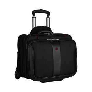 PATRIOT  Pilotka marki WENGER teczka biznesowa torba na kołach z kieszenią na laptopa oraz dodatkową torbą 17"