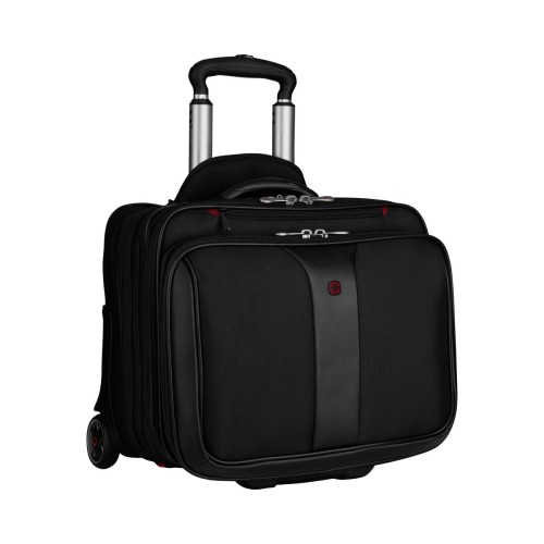 PATRIOT  Pilotka marki WENGER teczka biznesowa torba na kołach z kieszenią na laptopa oraz dodatkową torbą 17"