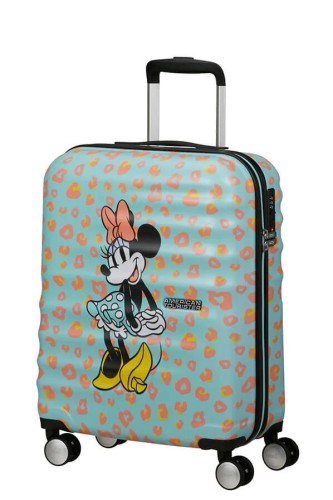 American Tourister Wavebreaker Walizka mała/kabinowa Disney Minnie Pastel Dots