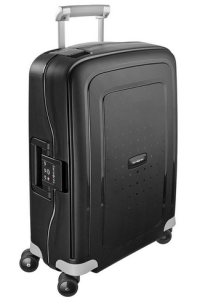SAMSONITE walizka podręczna mała/ kabinowa S twarda kolekcja S'CURE 4 koła polipropylen HS zamek szyfrowy TSA